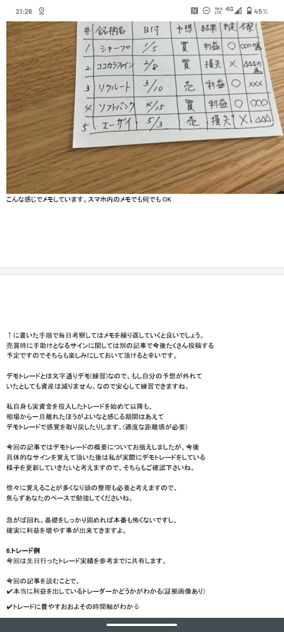 700ページ超♪テクニカル投資をシンプル解説します 1日3分のトレード♪15万字の大ボリューム イメージ6