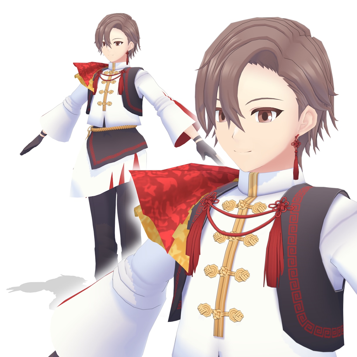 フルスクラッチ3Dキャラクターを制作します Vtuber等で使用できる3Dキャラクター制作 イメージ6