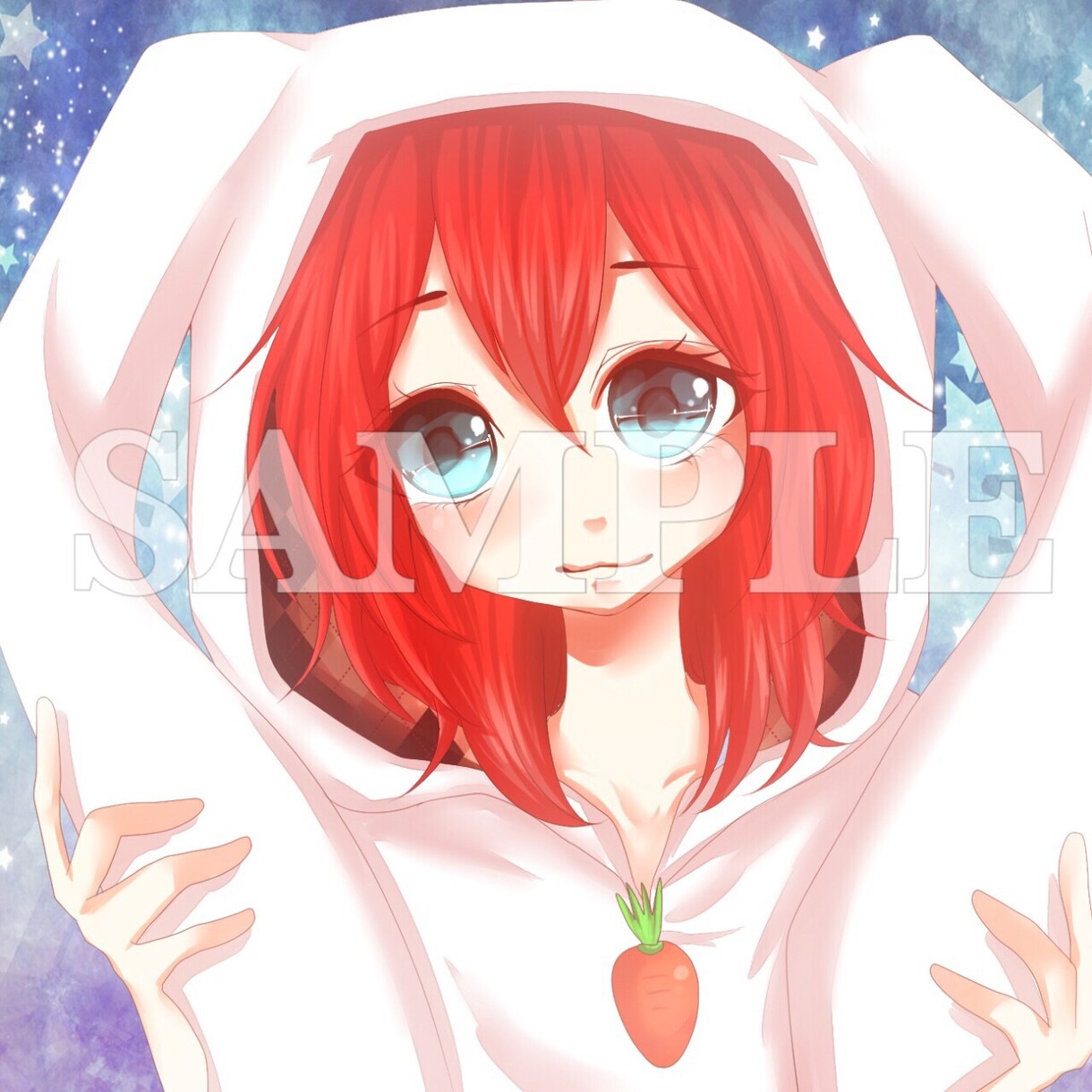 SNSなどで使えるアイコンを描きます ふわふわした絵、少しリアルな絵、綺麗な絵が好きな方へ イメージ4