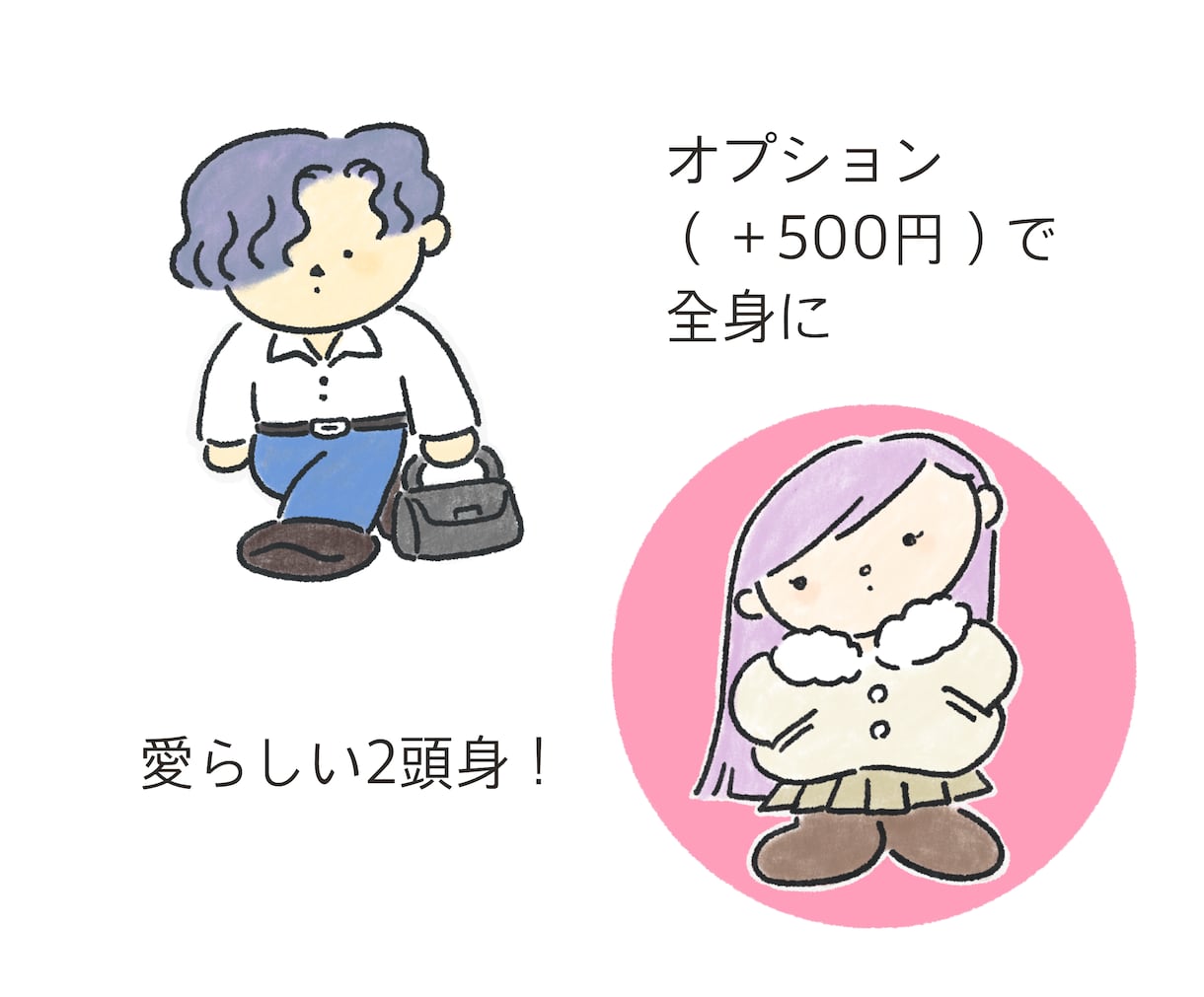 愛くるしいゆるかわアイコン描きます お茶目で愛らしいあなただけのアイコンに イメージ3