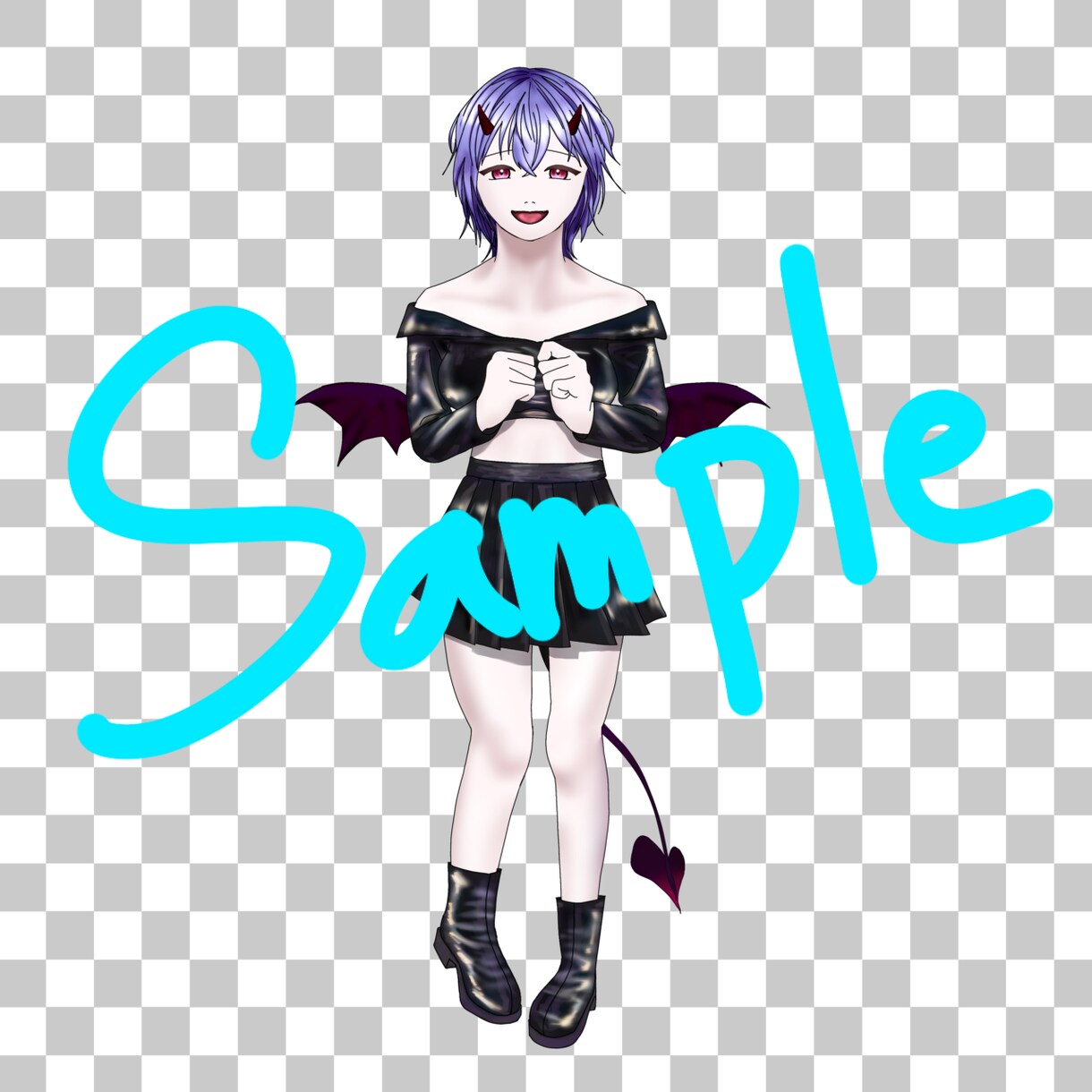 IRIAM向け悪魔っ娘の立ち絵を販売します IRIAM向けの立ち絵です。動作テスト済！ イメージ2