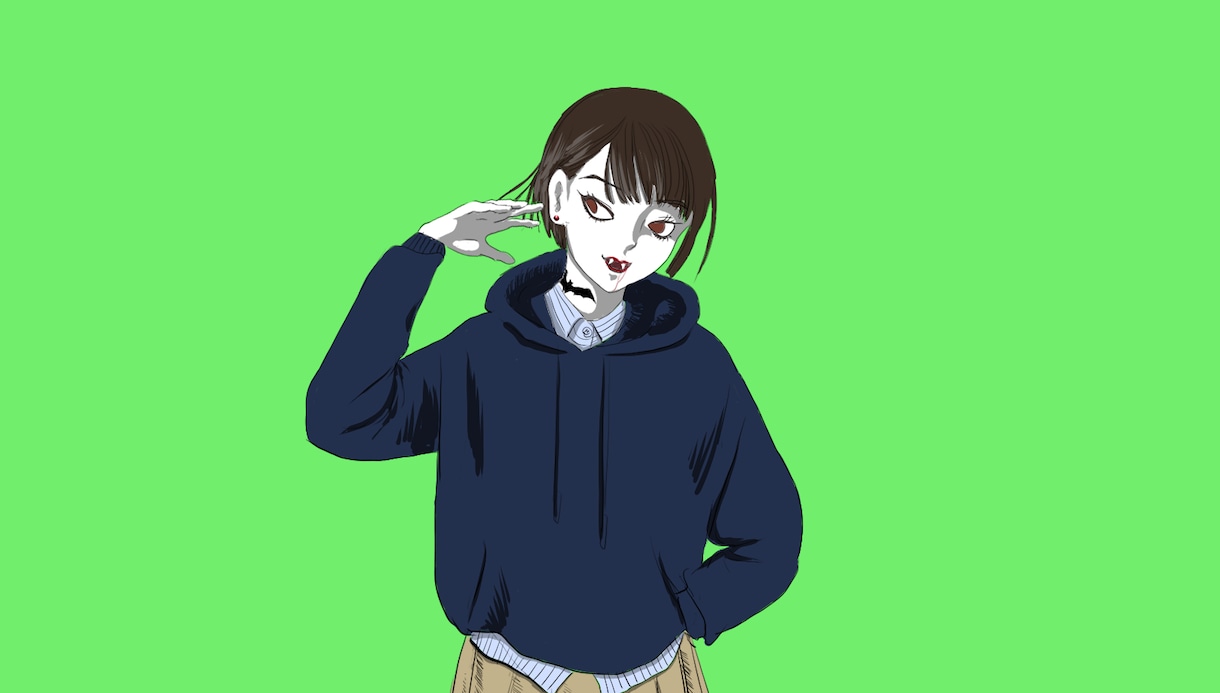 カッコイイイラスト描きます SNSアイコンや似顔絵も可能です！ イメージ2