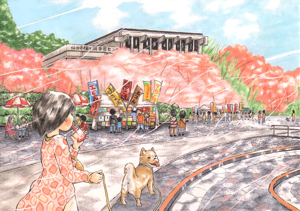 商用◎温かい手描き背景・風景イラスト制作します MV、CD、ポスター等の実績。世界観と空気感をイラストに。 イメージ2