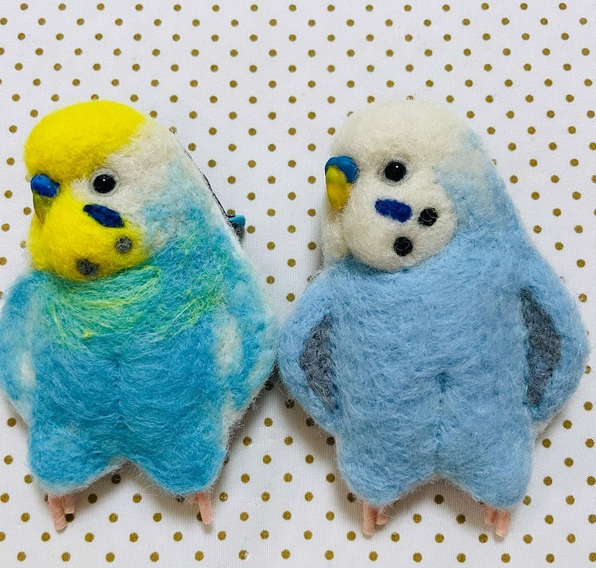 羊毛フェルト世界に一つ小動物ペットブローチ作ります 羊毛フェルトで作製します。オンリーワンをあなたに^_^ イメージ7