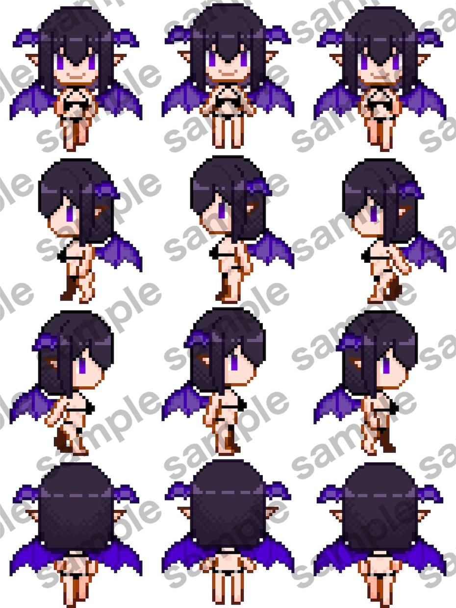 各ツクール規格キャラチップ製作依頼承ります 貴方のキャラクターをゲーム画面に イメージ4