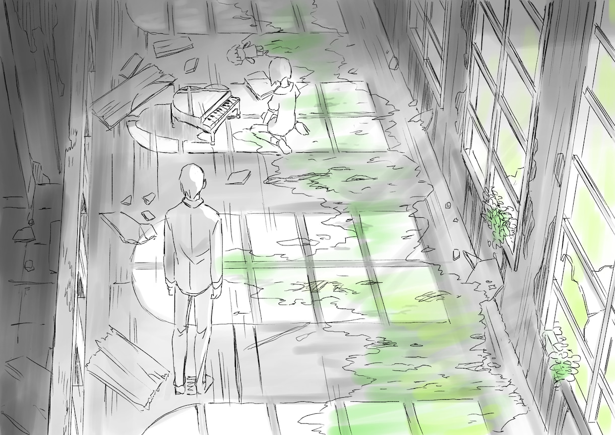一枚絵(イラスト)描きます SNSや動画、TRPG等の素材、観賞用としてご利用ください イメージ2