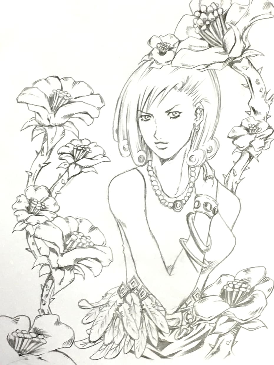 個性的でカッコイイアナログ(鉛筆画)挿し絵描きます オリジナルのイラスト で出版物をグレードアップしてみては？ イメージ2