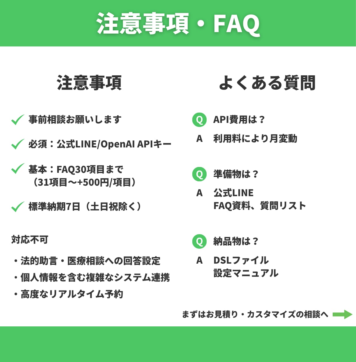 FAQ特化型LINEチャットボット作成します 同じ質問にもう疲れた？FAQ自動応答 イメージ5