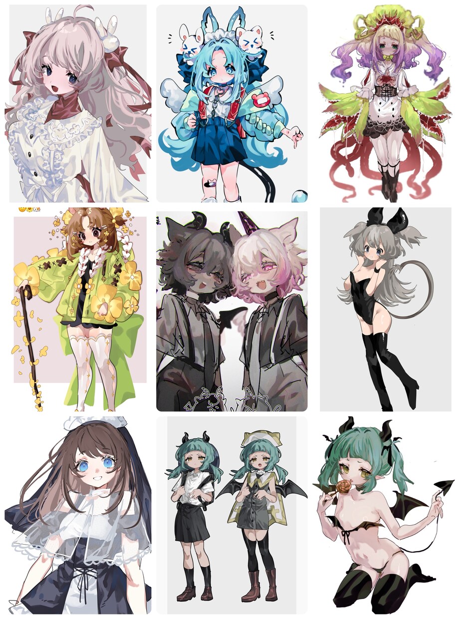 簡易イラスト アイコンを作成します SNSアイコン、簡易イラストを作成します！ イメージ1