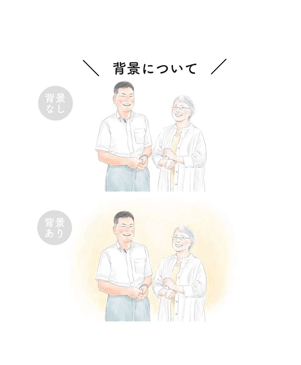 おふたりの思い出イラストにします 販売実績３名様までモニター価格で対応します！ イメージ6