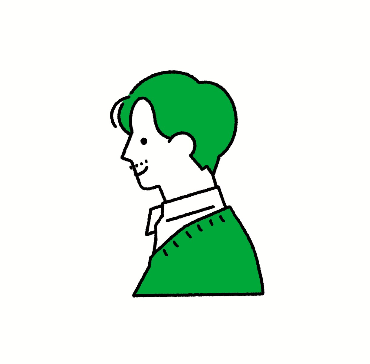 シンプルでかわいい線画イラスト作成します SNSやLINEなどのプロフィール画像に！フラットイラスト イメージ9