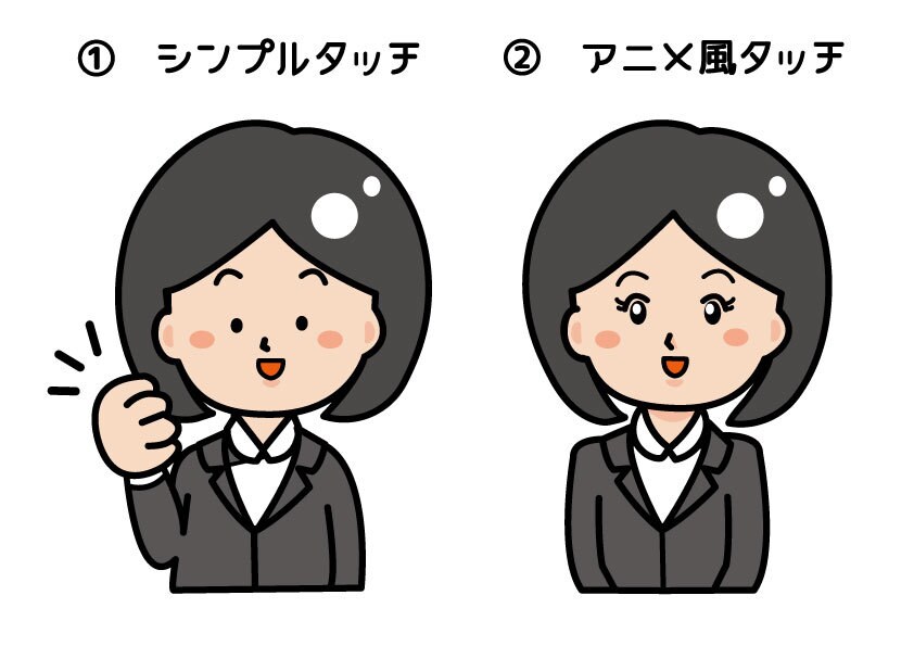 自分だけの魅力を生かした似顔絵イラスト描きます 親しみ度アップの似顔絵で、あなたのSNSを魅力的に✨ イメージ4