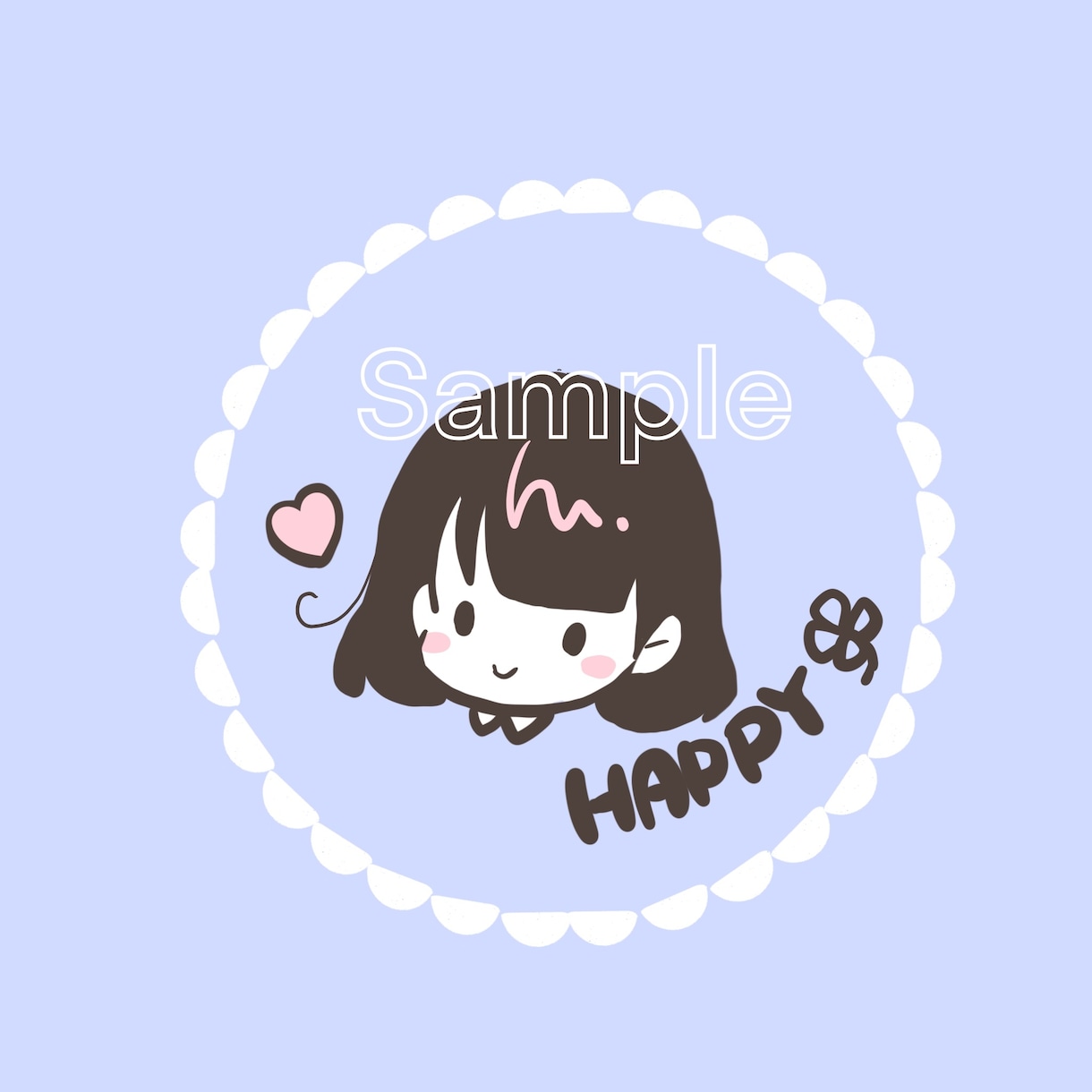 シンプルポップな線画イラストを2枚描きます SNSやブログのアクセントに最適【今だけ＋1枚（合計3枚）】 イメージ1