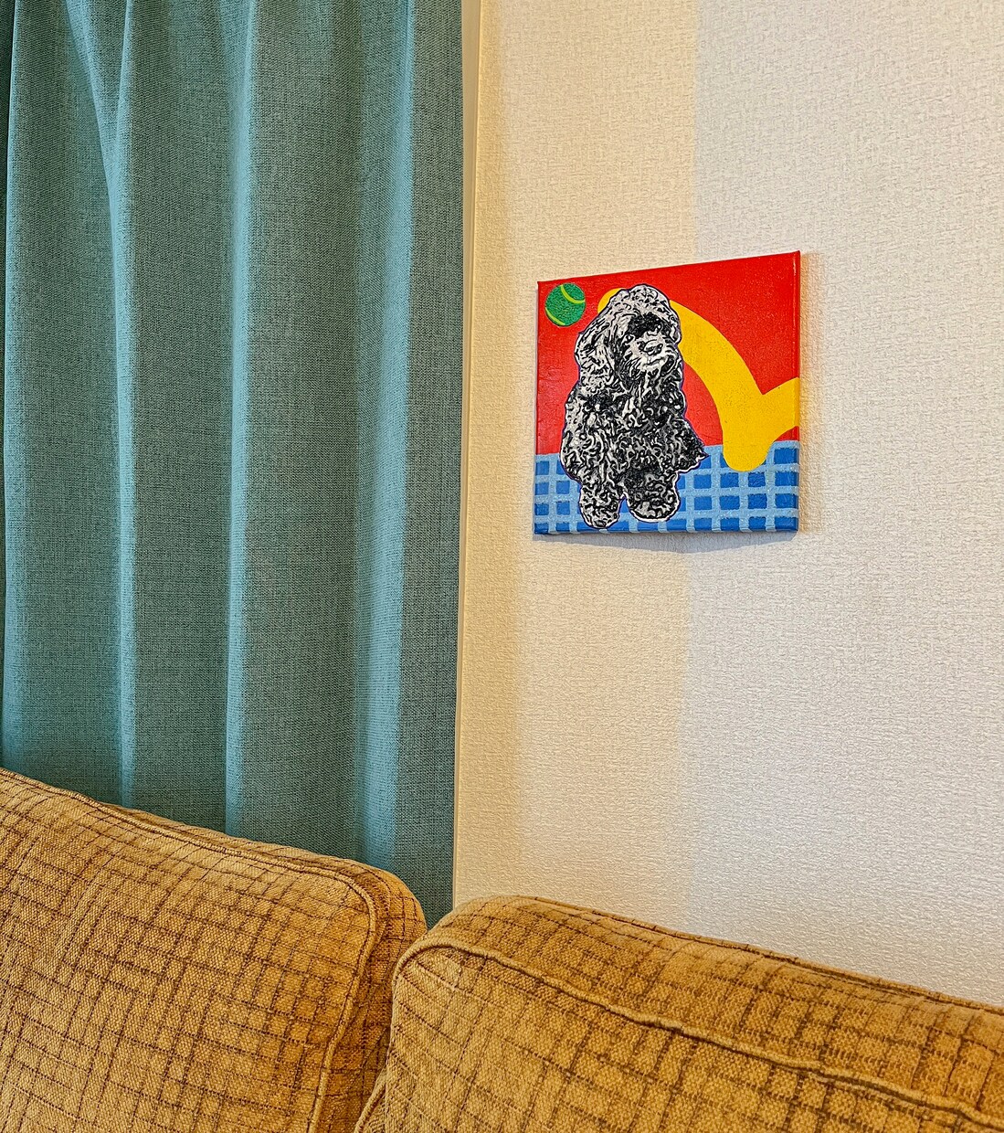 プロの画家がペットの似顔絵を特注にて制作します 温もりのあるスペシャルな“一点モノ“をご提供します。 イメージ5