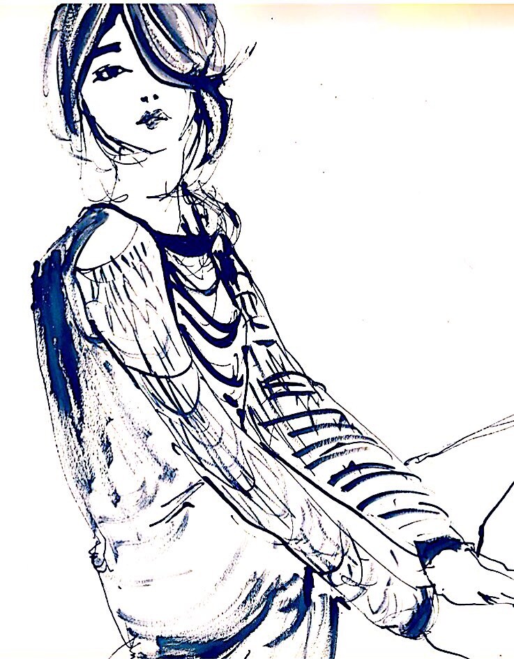 ファッションイラストレーション承ります 雑誌やweb などに様々なイラストを制作しております。 イメージ3