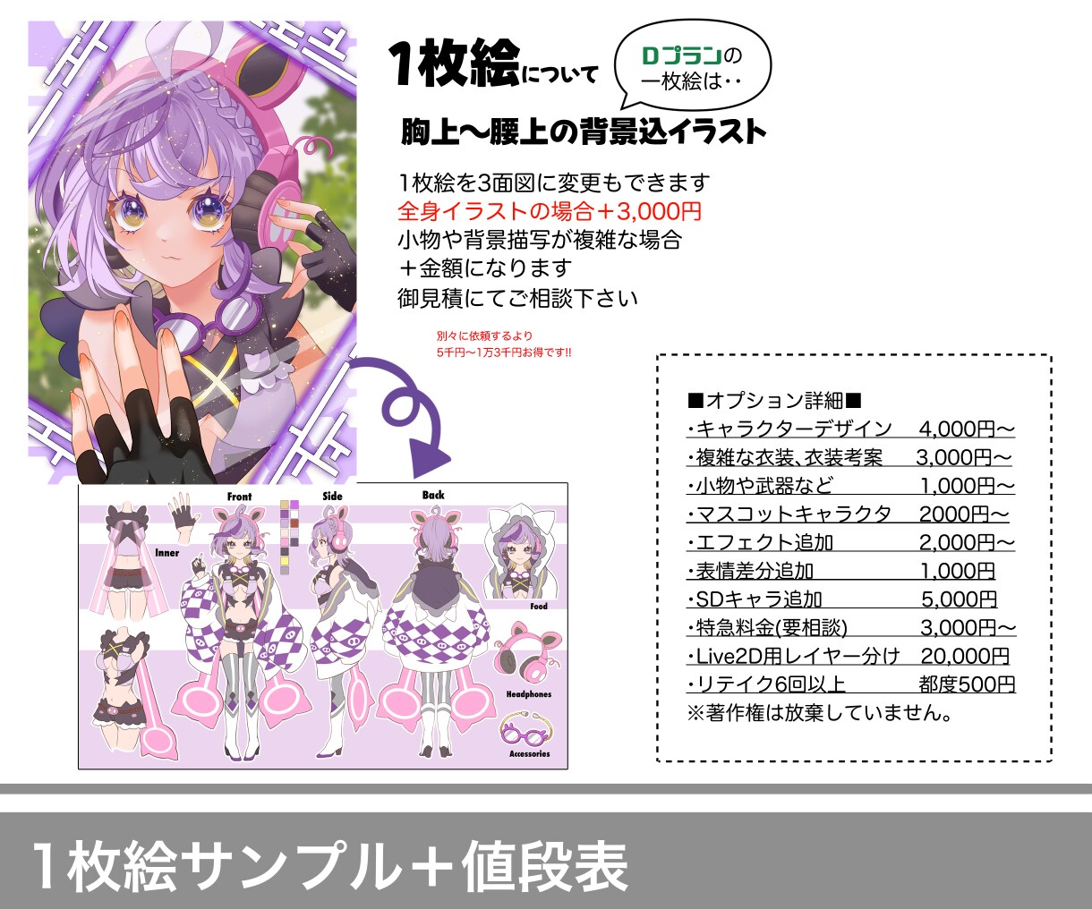 あなたの脳内キャラ…具現化します IRIAM動作確認◎表情差分、SDキャラとのセット商品!! イメージ6