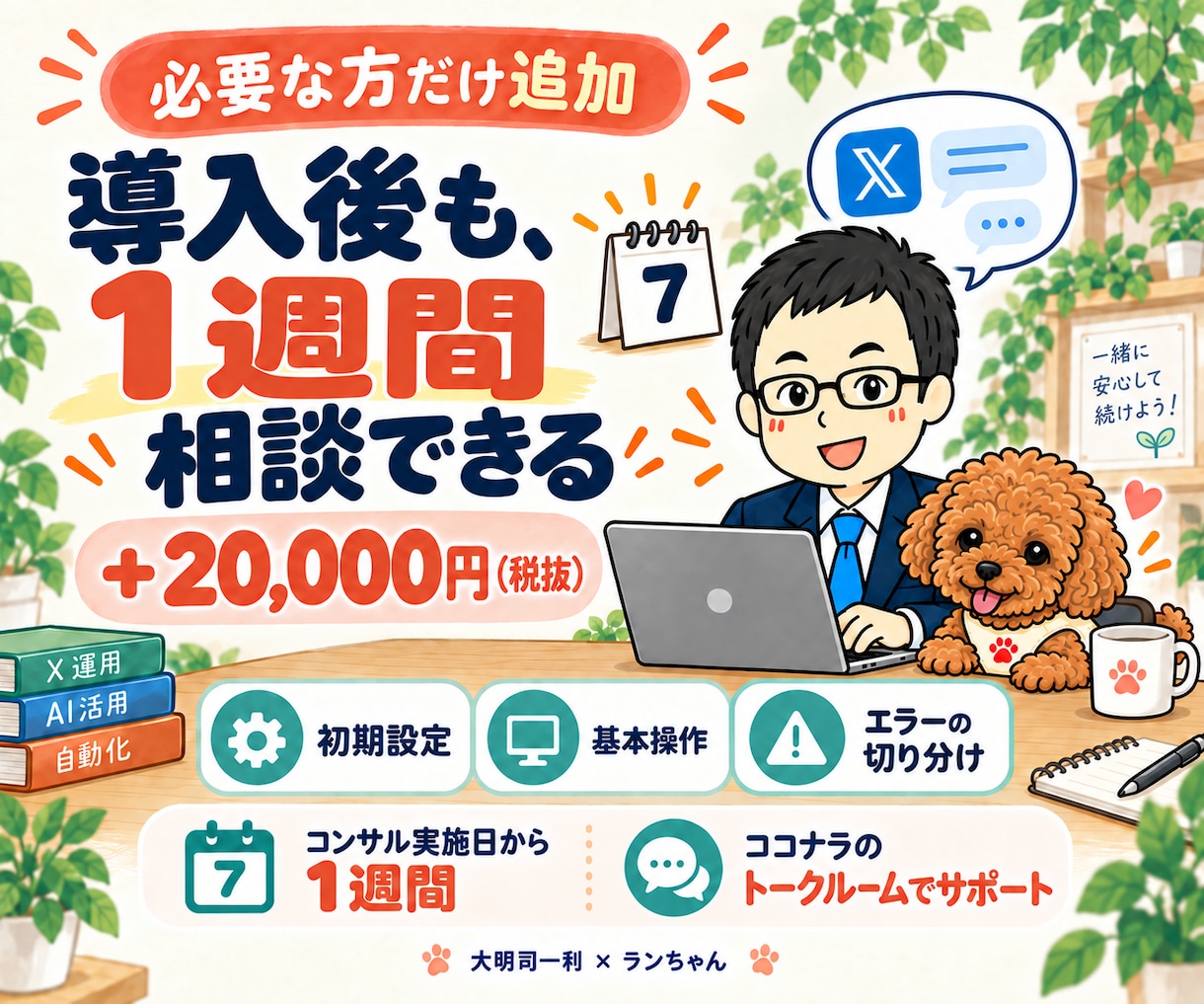 CodexでX運用のAI自動化を構築します Claude Code対応｜導入支援90分 イメージ7