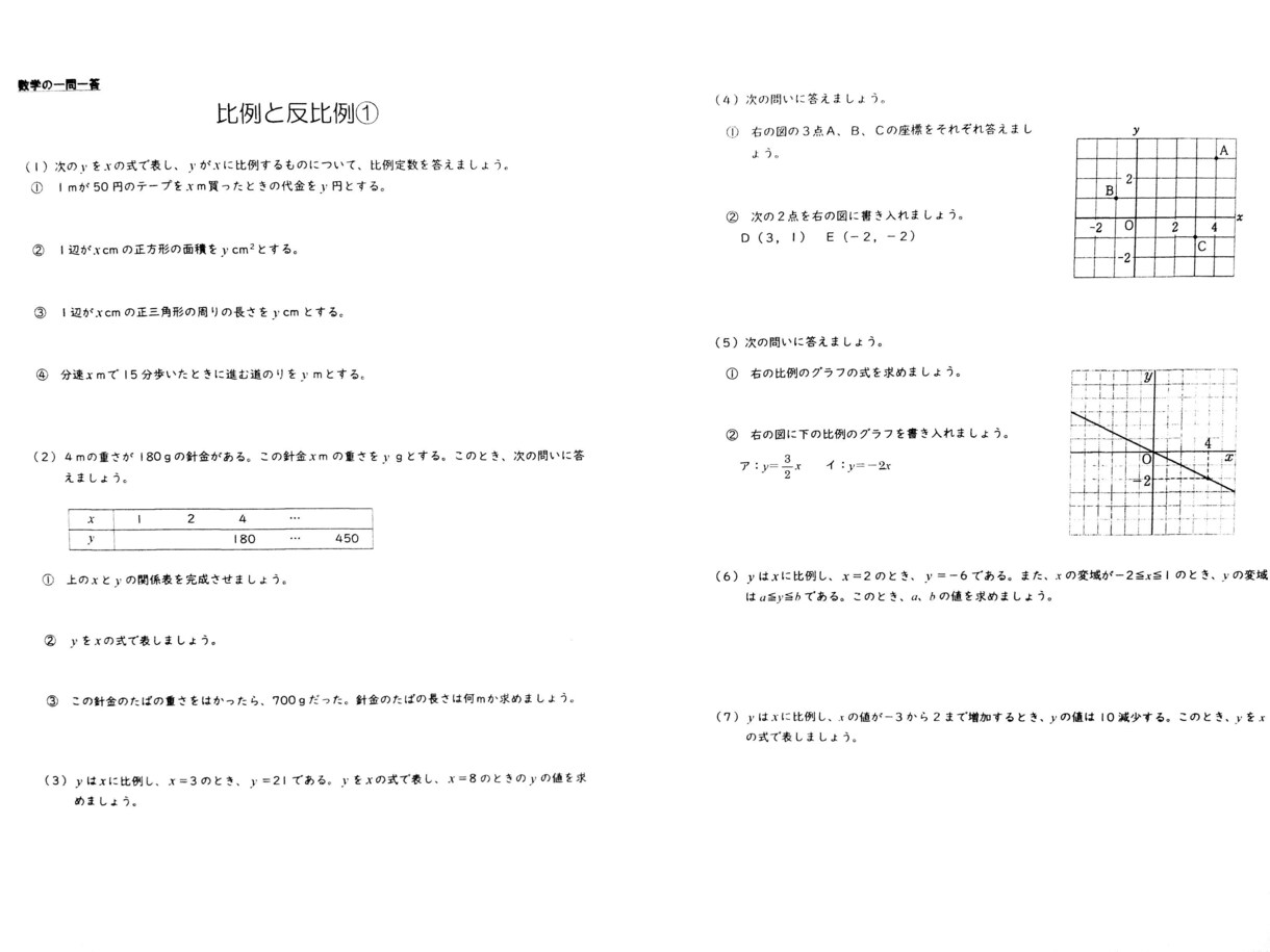 学校の先生向け！　数学のテスト用素材をお届けします テスト問題作成の負担を軽減します！ イメージ1