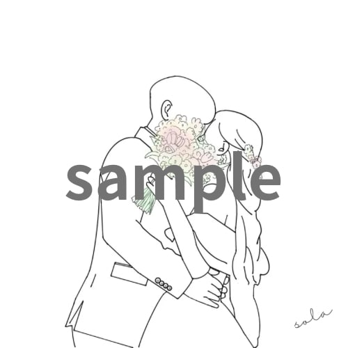 シンプルでかわいい線画イラストをご提供いたします 何度でも修正可能！気持ちの良いお取り引きを､､､ イメージ1
