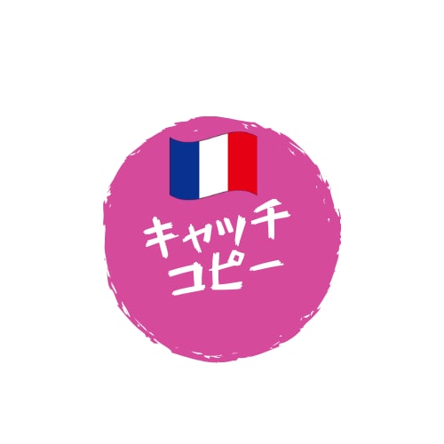 フランス語OK! 伝わるキャッチコピーつくります 商品やサービスの魅力が伝わるキャッチコピーつくります。 イメージ1