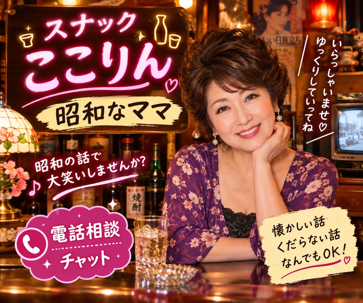 スナックここりん。今日もオープンしてます ここりんママと楽しく飲みましょう♪ イメージ4