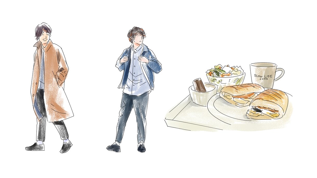 シンプルでおしゃれなイラスト描きます 商用可能。ご希望のイメージに合わせて制作いたします。 イメージ4