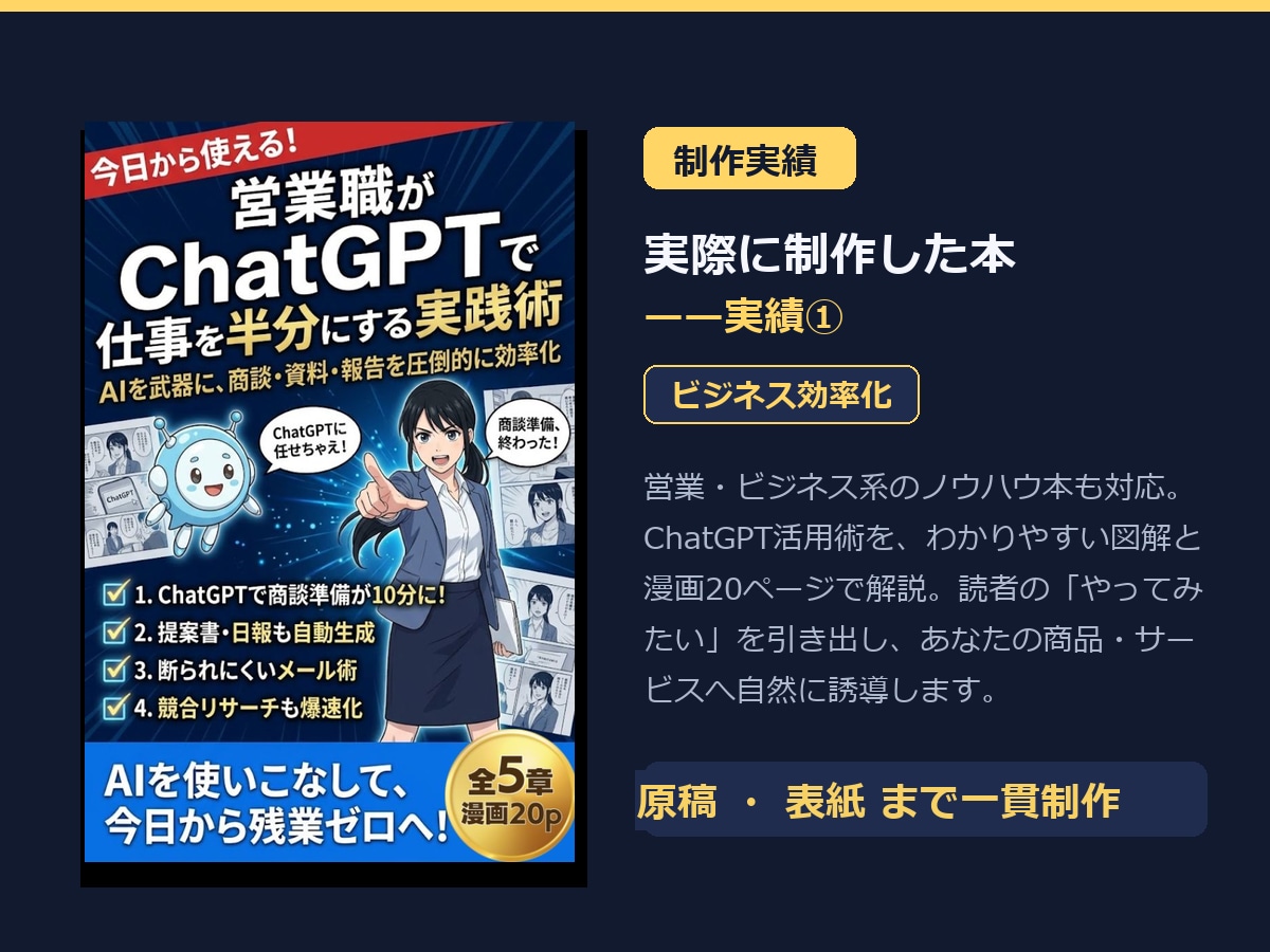 集客できるKindle書籍の企画・執筆を代行します 広告費をかけなくても、見込み客が“本”から集まる仕組みを作る イメージ6