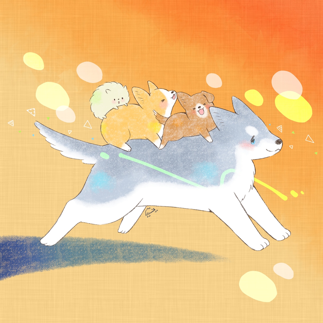 かわいい動物やペットのイラスト描きます SNS・ブログ・LINE等のアイコンをお求めの方に イメージ2