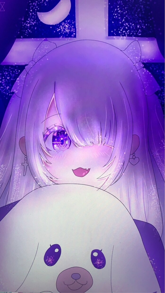 イラストかきます お好みのイラストや、好きなアーティストの歌詞動画作成します☆ イメージ1