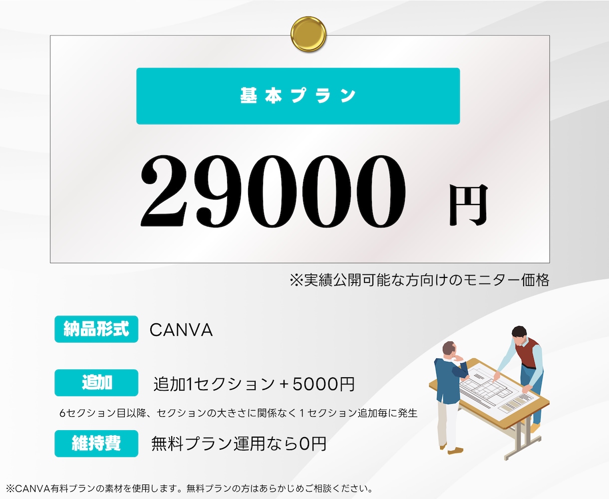 1枠のみ//スクールビジネス専門LPを作成します 【CANVA制作】法人対応で万全のマーケティング伴走 イメージ5