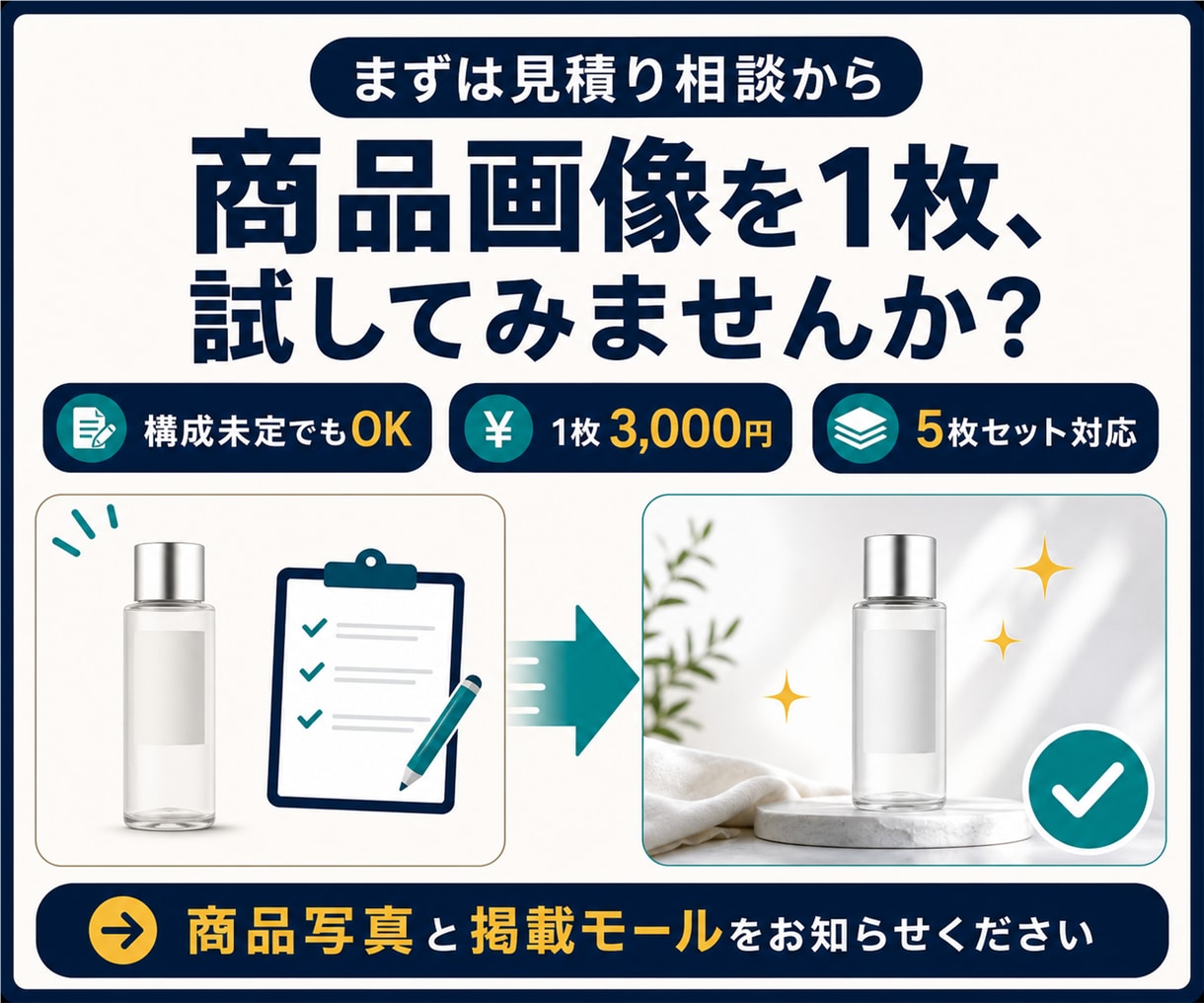 Amazon・楽天の商品画像を1枚から作成します 構成・コピーも相談OK。5枚セットにも対応 イメージ10
