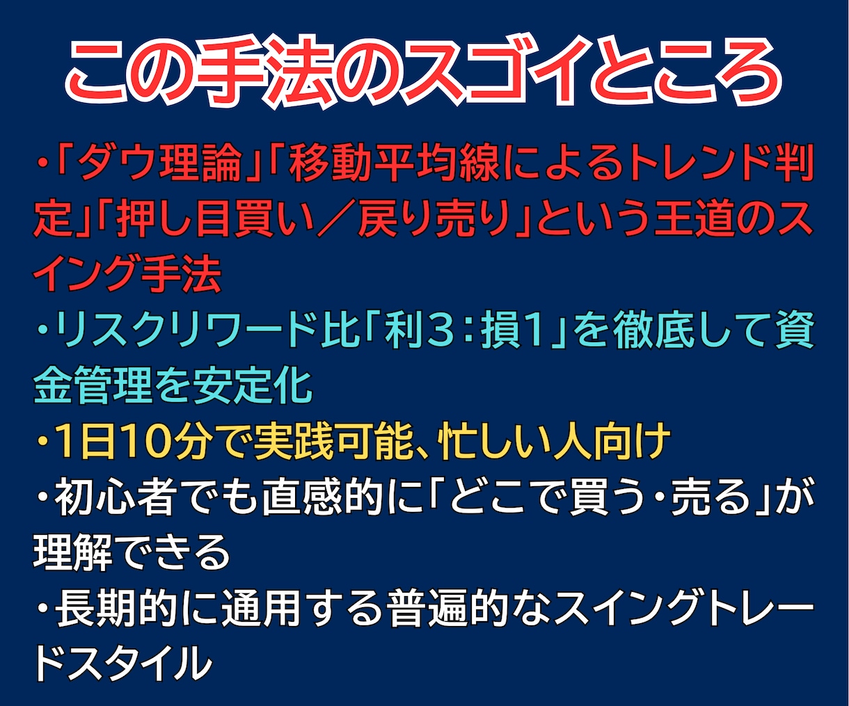 1日10分だけ！4時間足押し目スイング手法教えます FX・MT4用オリジナルインジケーター＋実践マニュアル付き イメージ5
