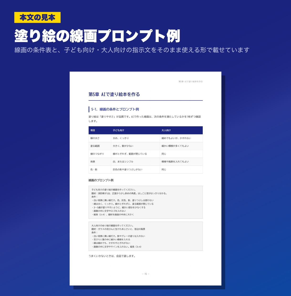 AI×Kindle出版の始め方をPDFで提供します AIで絵本と塗り絵を作りKDPで出版する手順書 イメージ3