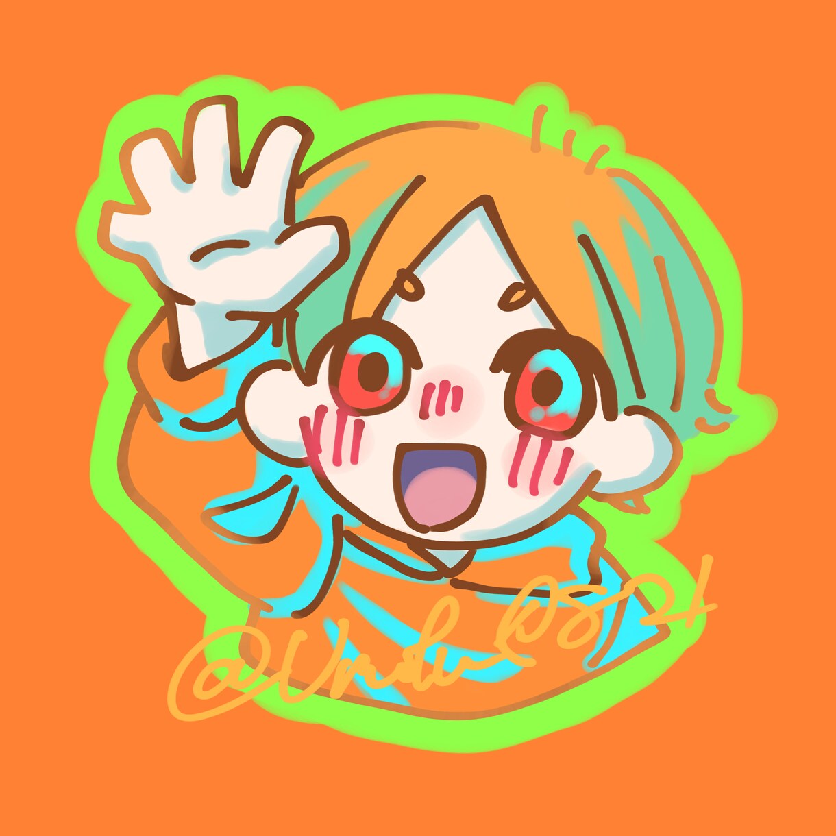 アニメ風のアイコンを書かせていただきます ゆるっとしたようなミニキャラを書かせていただきます。 イメージ6