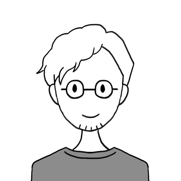 シンプル！モノクロ似顔絵風アイコン描きます ポーズは3パターン！プロフィール画像など商用利用可！ イメージ4