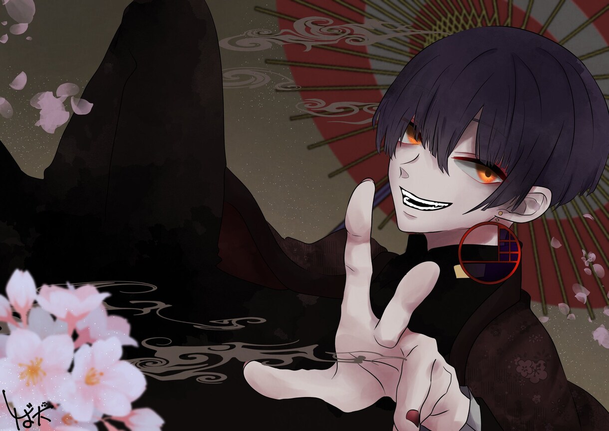 SNSのアイコン等作成致します アイコンやサムネ、グッズ用イラストなどのご依頼受付致します！ イメージ4