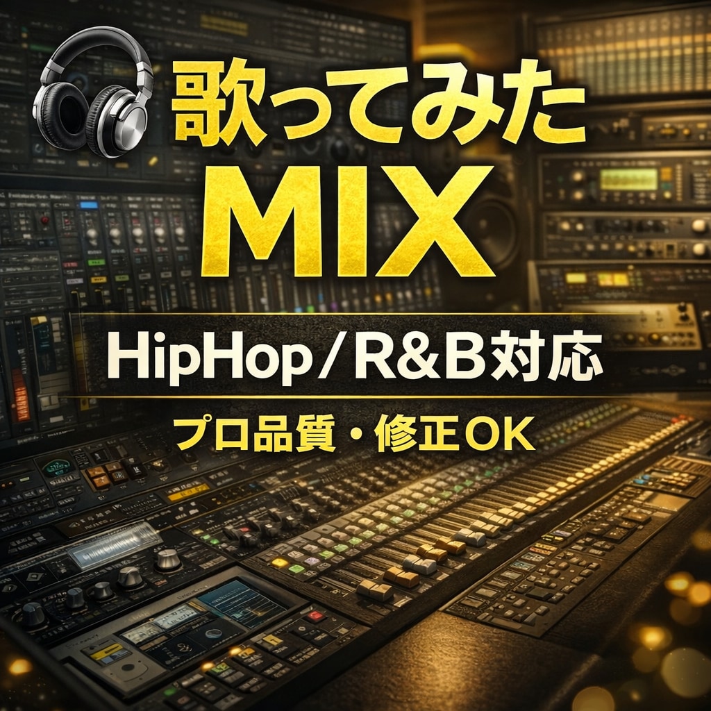 HipHopのMIXマスタリングします HipHop / R&B対応・プロ機材で高品質MIX イメージ1