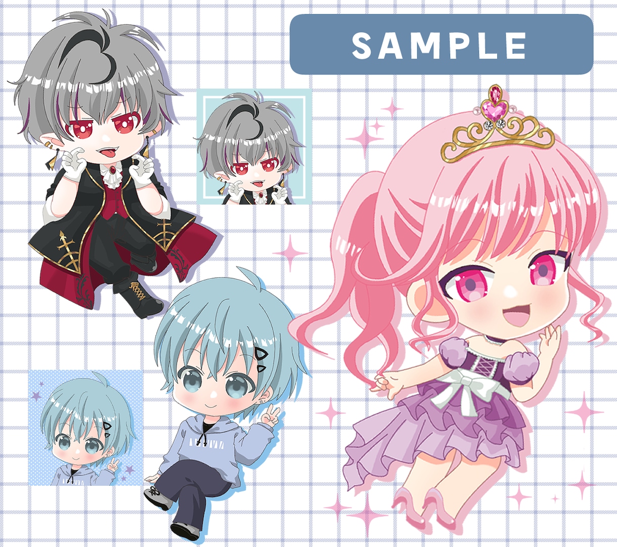 商用無料！アイコンやミニキャライラストを作成します イメージに寄り添うイラストを作成いたします＊ イメージ8