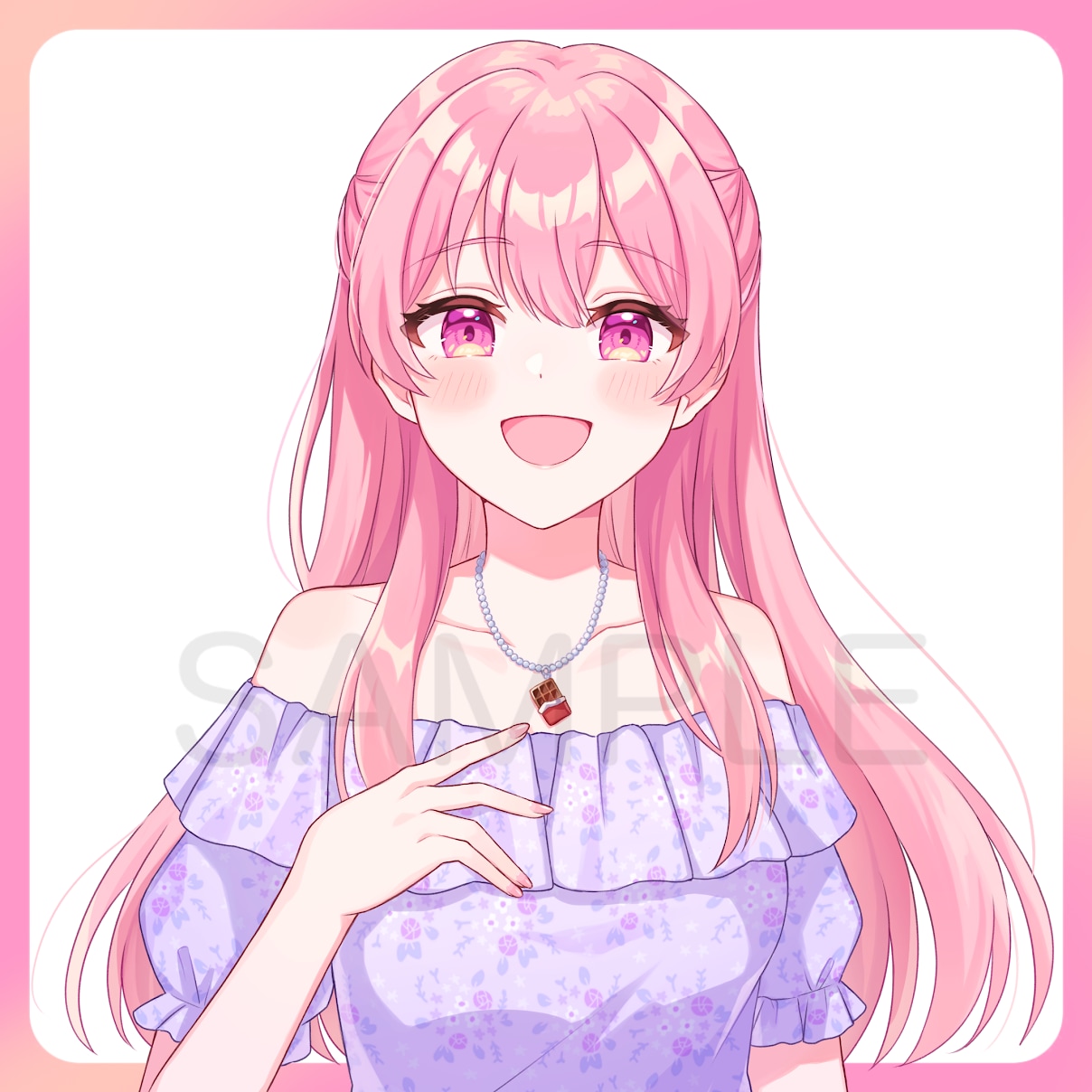 かわいいイラストお描きします アイコン用、サムネイル用など様々な用途にご対応いたします！ イメージ9