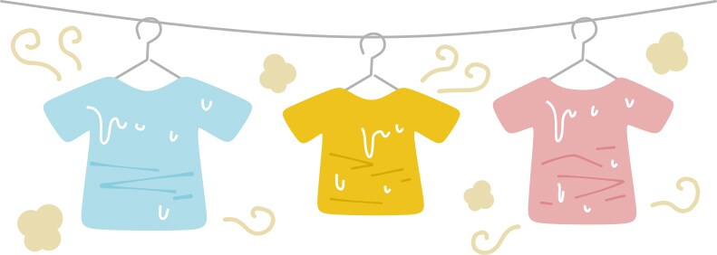 中々取れない洗濯物の生乾き臭をなくします 洗濯物の生乾き臭や汗臭を綺麗さっぱり根本から洗浄！ イメージ1