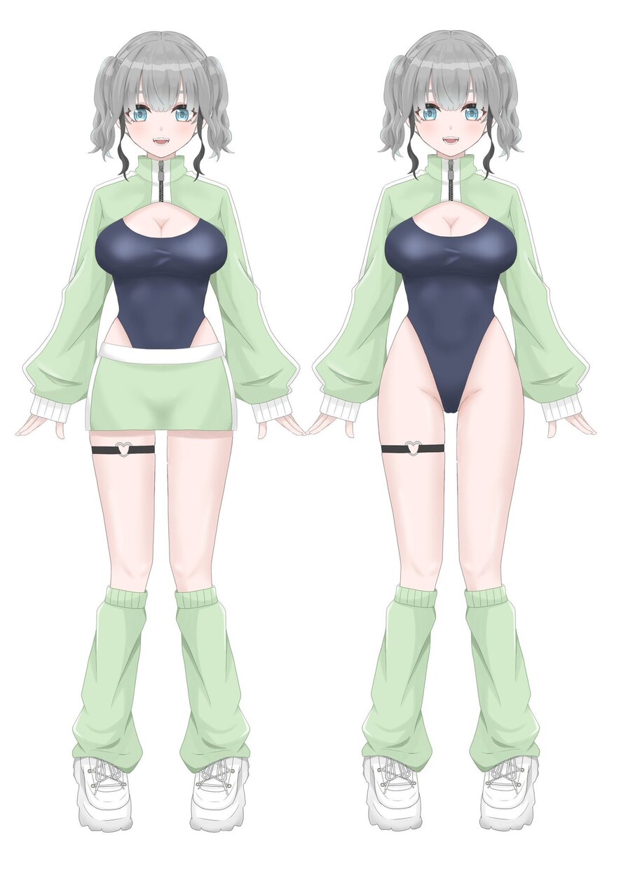 立ち絵やVTuberのデザイン＆モデリングします あなただけのVTuber制作します！ イメージ2
