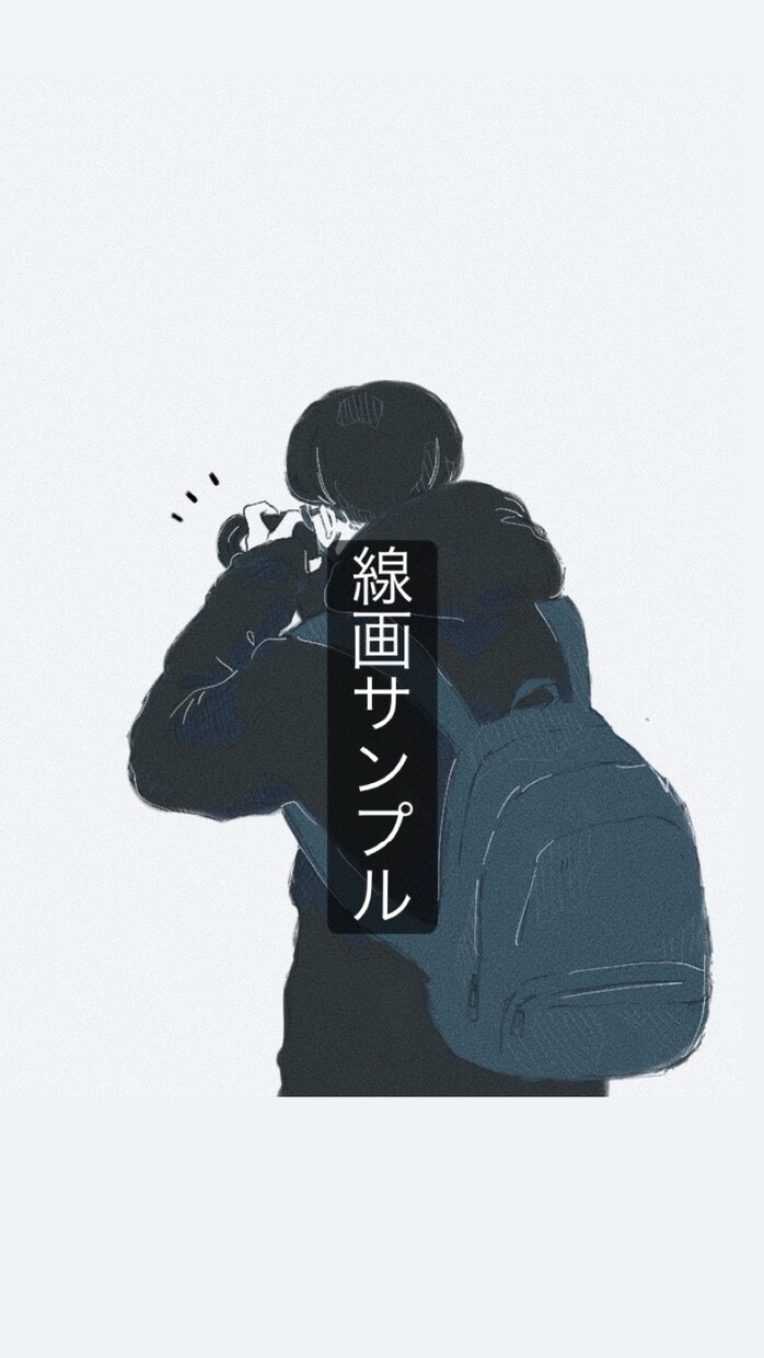 主に線画（夢絵 似顔絵○）を お書きします アイコン用、お友達へのプレゼント用、カップルでの記念日用など イメージ5