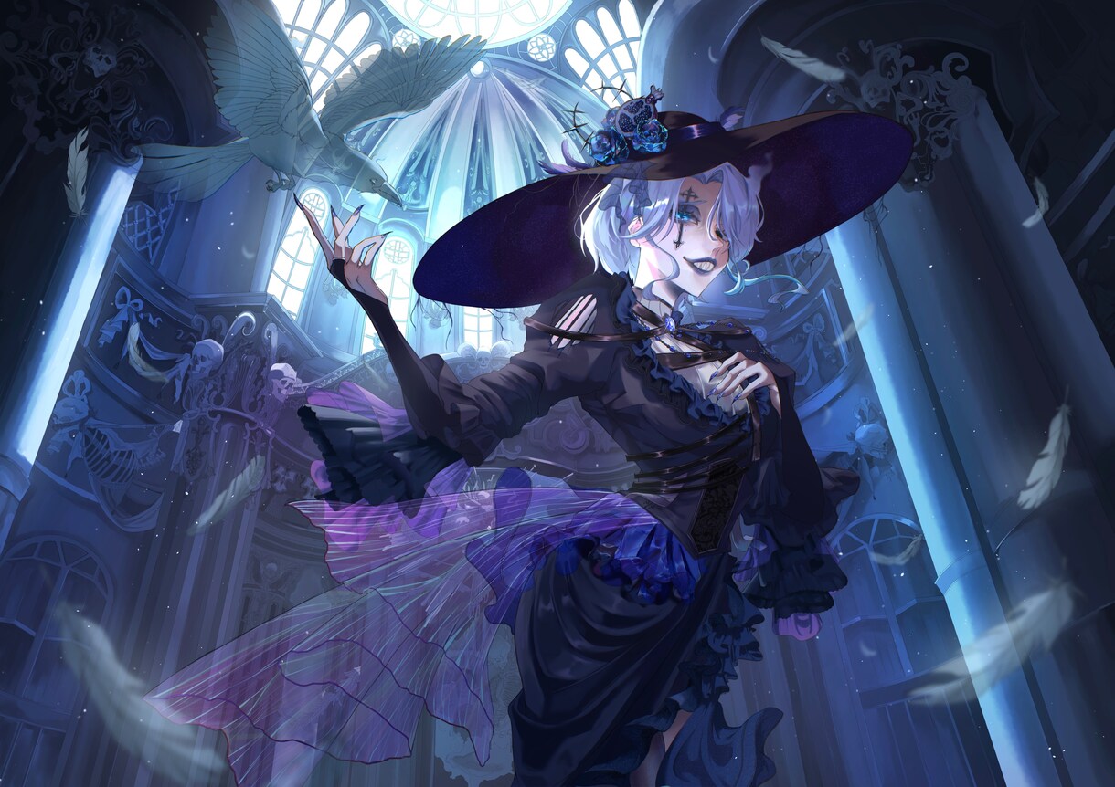 透明感溢れるキャラクターイラストを制作いたします 繊細な光と色彩で、心に残る美しさを。 イメージ1