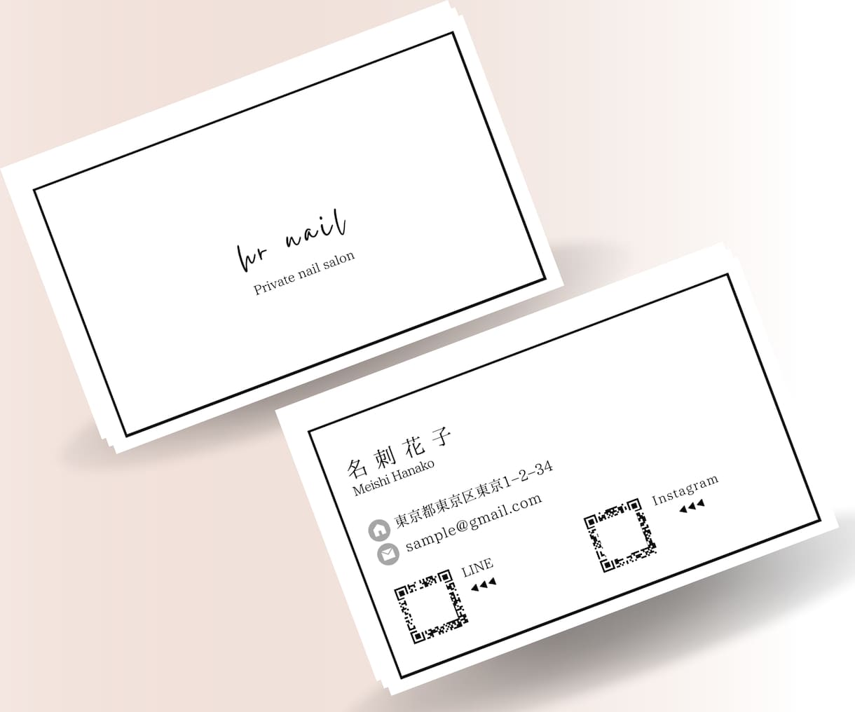 印刷・配送込み！女性に寄り添ったお名刺お作りします デザインから印刷・配送まで、まとめておまかせください！ イメージ8