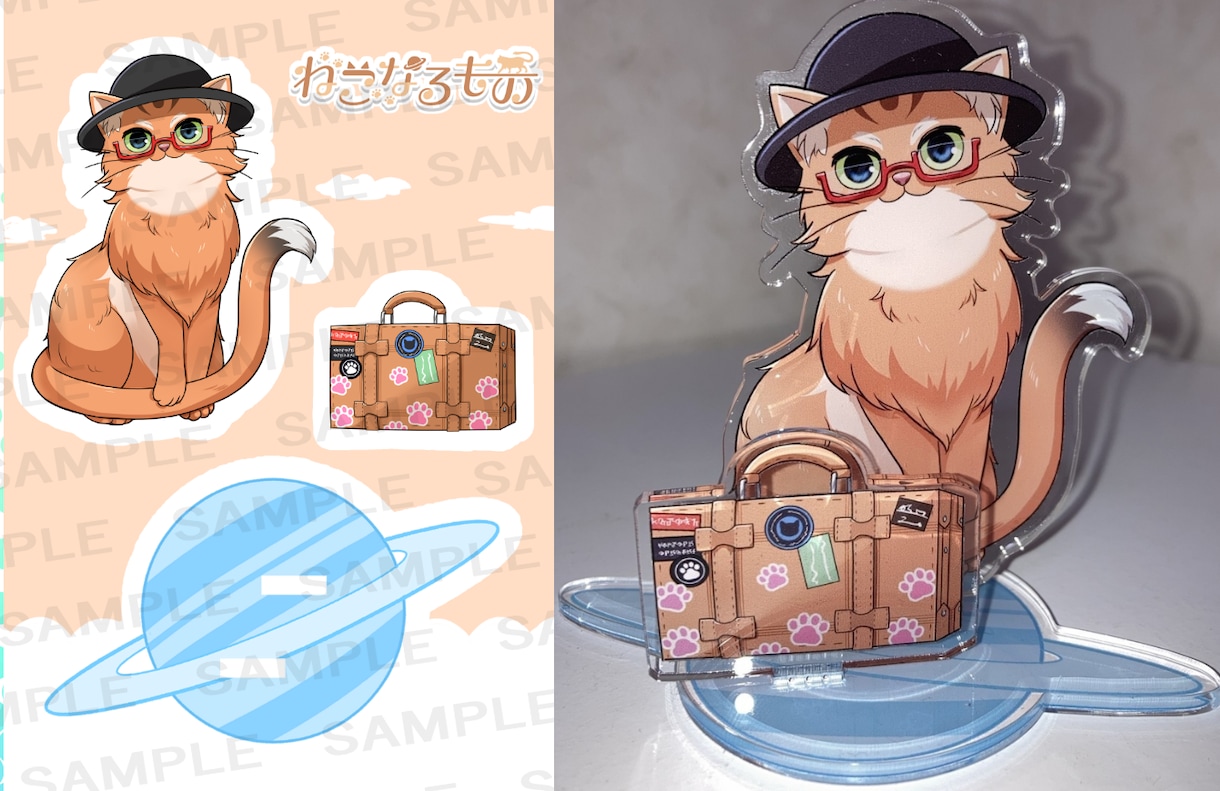 商用利用OK！ポップな動物のイラスト描きます 動画配信、グッズ制作、SNS、ブログ、アイコン、書籍などに！ イメージ4