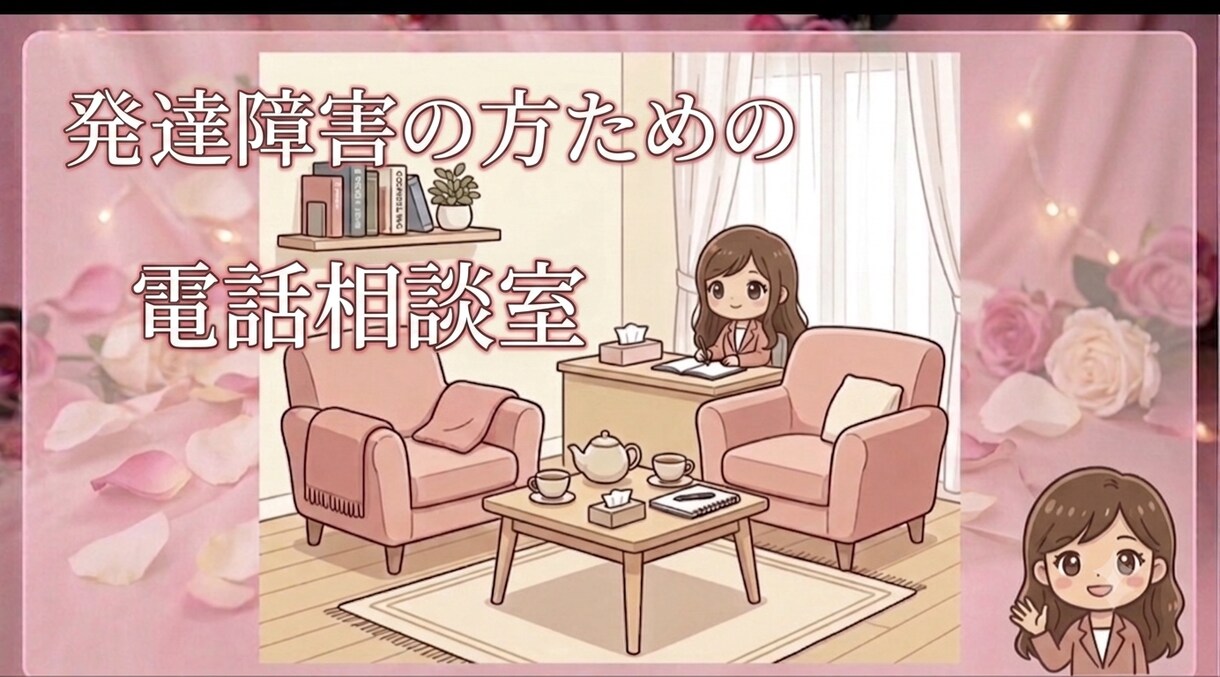 発達特性の男性男性が話せる電話相談をします 話がとんでも安心して話せます。 イメージ1