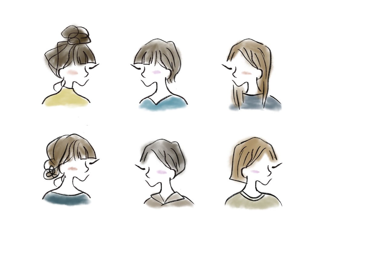 シンプルでクールな線画・挿絵イラスト描きます サイト挿絵やアイコンにおすすめのファッションイラスト イメージ10