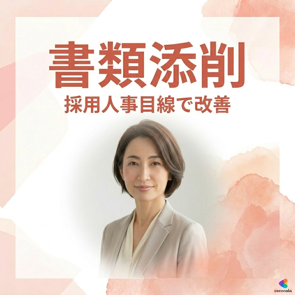 履歴書・職務経歴書を添削｜人事目線で印象改善します 【採用人事】だからできるプロの添削で【ライバルに差をつける】 イメージ1