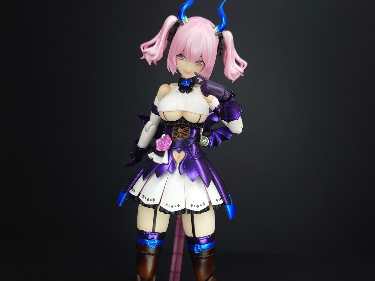 美少女プラモデル制作代行します オリジナルカラー等、好みの色に塗装します。 イメージ1