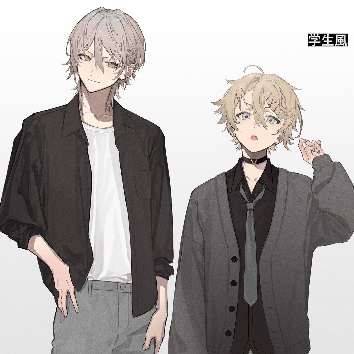 キャラデザ・キービジュ作成します イメージに沿ったイラストを提供いたします！ イメージ7